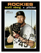 2020 Topps Heritage  #59 Scott Oberg