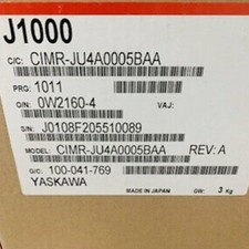 1PC Yaskawa CIMR-JU4A0005BAA CIMRJU4A0005BAA Inverter New Expedited Shipping