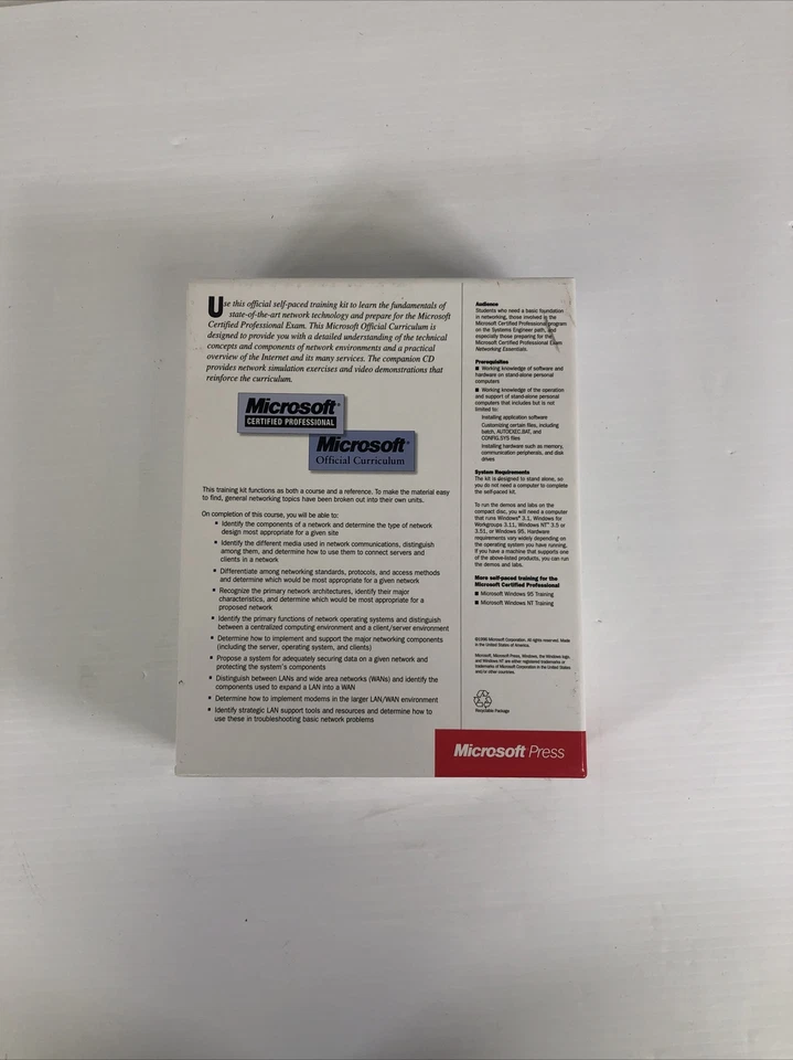 Microsoft Networking Essentials 1996 1st Edition Book & CD - Image 2 of 4
