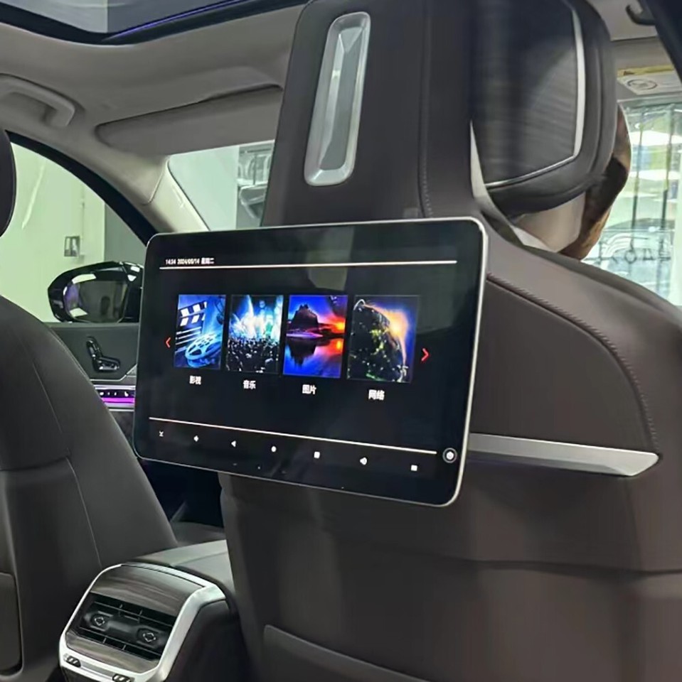 Rear Seat Entertainment For 2022 BMW X7 Touch Screen Android Headrest ...