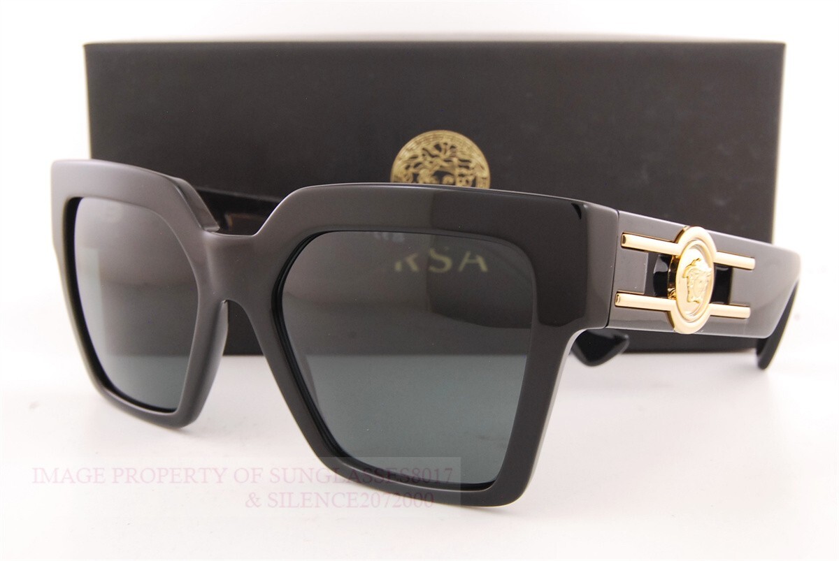 Brand New VERSACE Sunglasses VE 4458 GB1/87 Black/Dark Gray  display picture 1