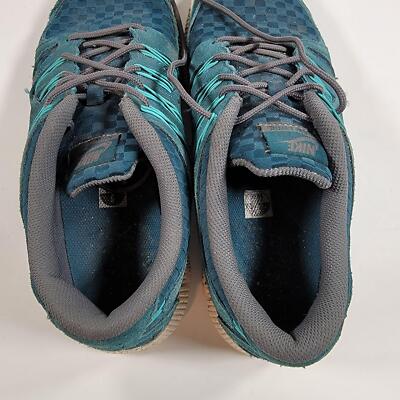 Nike Free 5.0 EXT Mens 8 Woven Mid Turquoise White Athletic Shoes 580531 303 $_57.JPG?set_id=880000500F main image 2