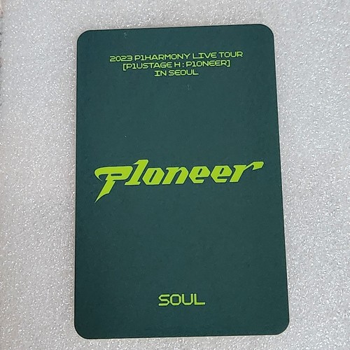 P1Harmony Sammelbuch FOTOKARTEN SET 2023 Live Tour P1USTAGE H: P1ONEER MD - Bild 30 von 39