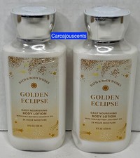 Bath Body Works Golden Eclipse Body Lotion Shea Butter Vitamin E set of 2