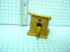 Miniature Bird House #SMID311  Smidgeons 1/12 Scale