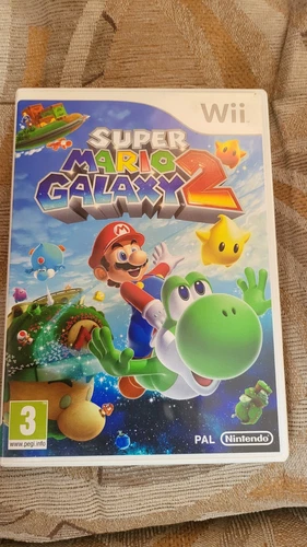 wii game super mario galaxy 2 with manual