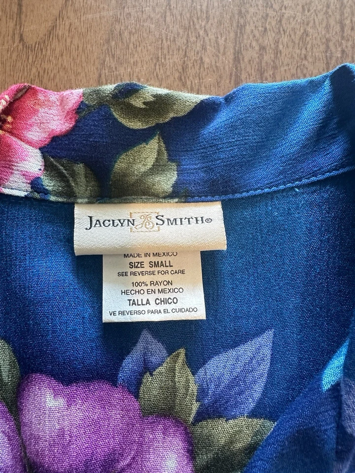 Vintage Jaclyn Smith 2-Piece Outfit Skirt M & Short Sleeve Top S Matching Set - Image 4 of 4