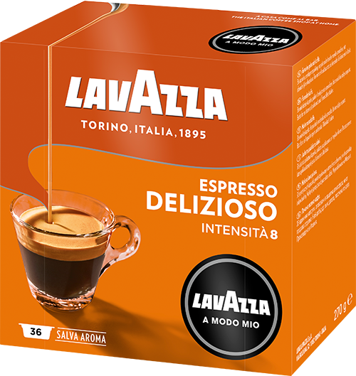 216 Capsules Lavazza A Modo Mio Passionale Dark Roast Espresso Pods - Made In Italy