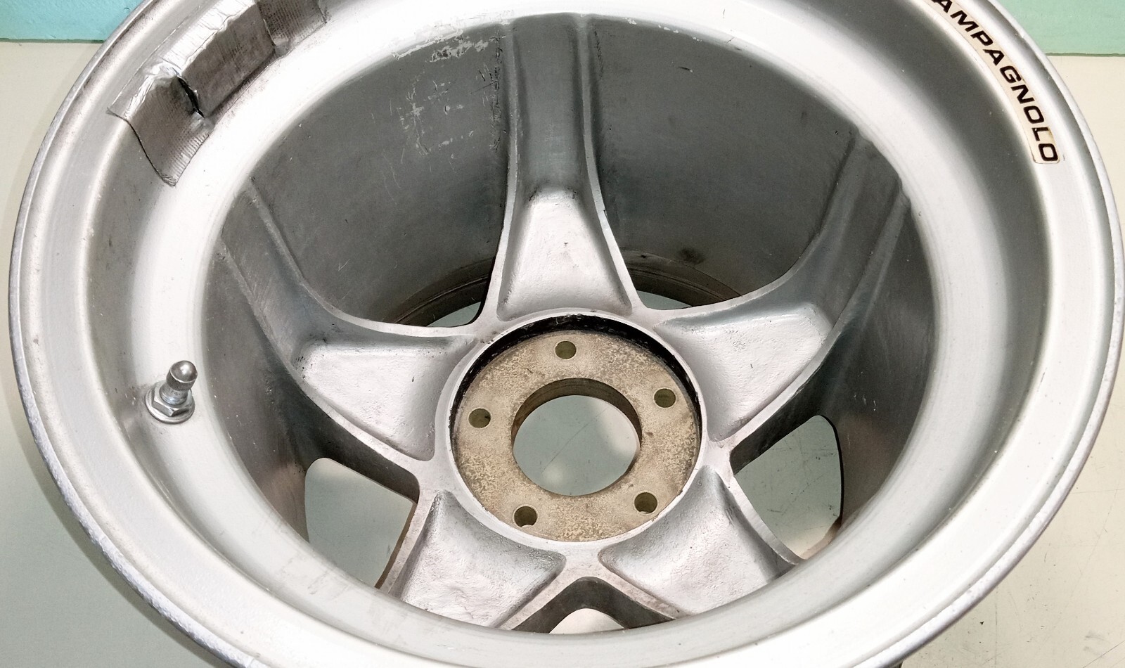 Ferrari 512 BB LM Campagnolo Rear Wheel Rim_13X15_Competizione_GENUINE