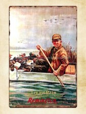 ammunition duck hunting boat firearm Game Loads tin sign sportsman gunfirearm