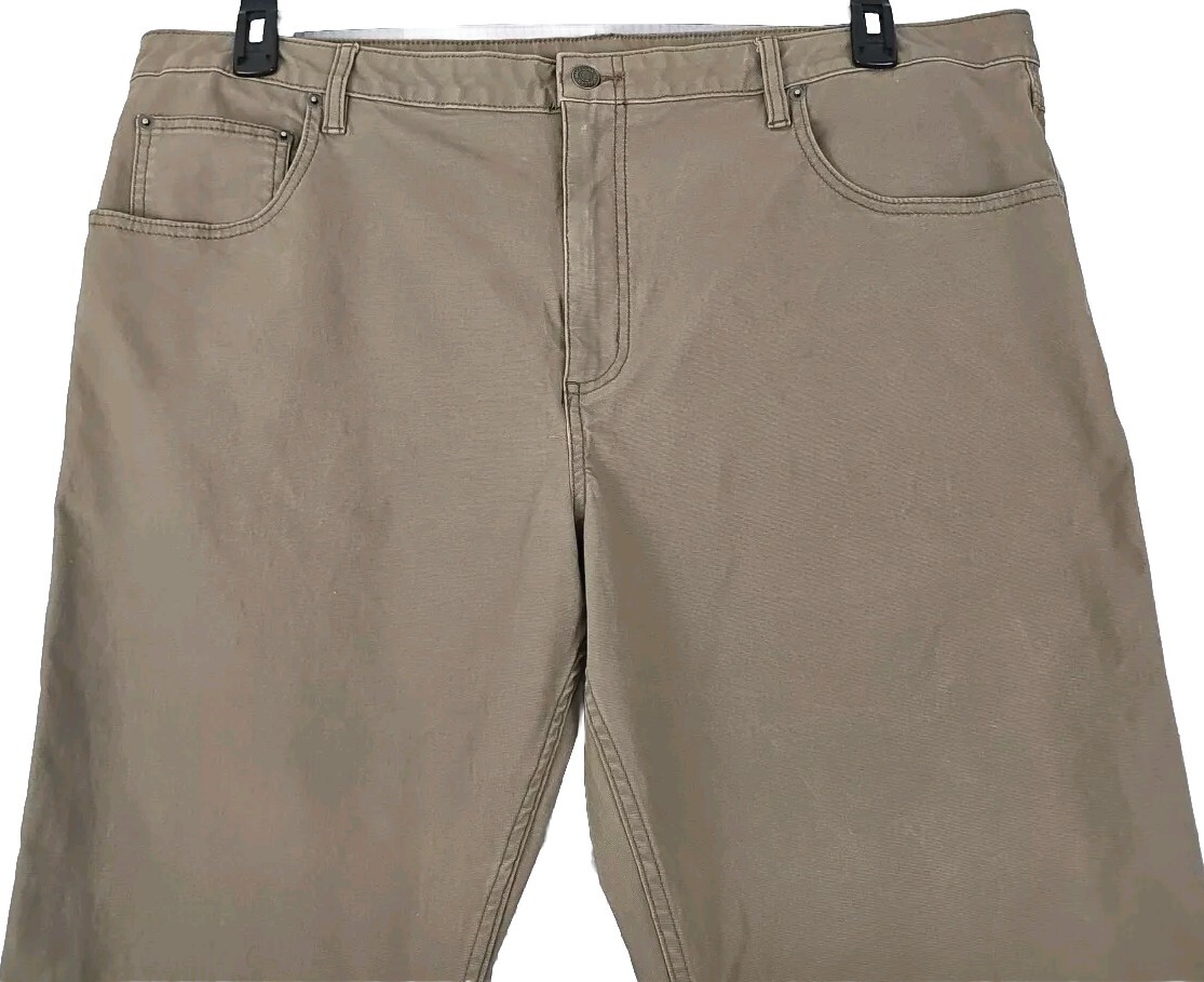 Pantalon Cargo Magellan Kaki Taille 45x32 - Extensible, Coupe Droite, Pêché