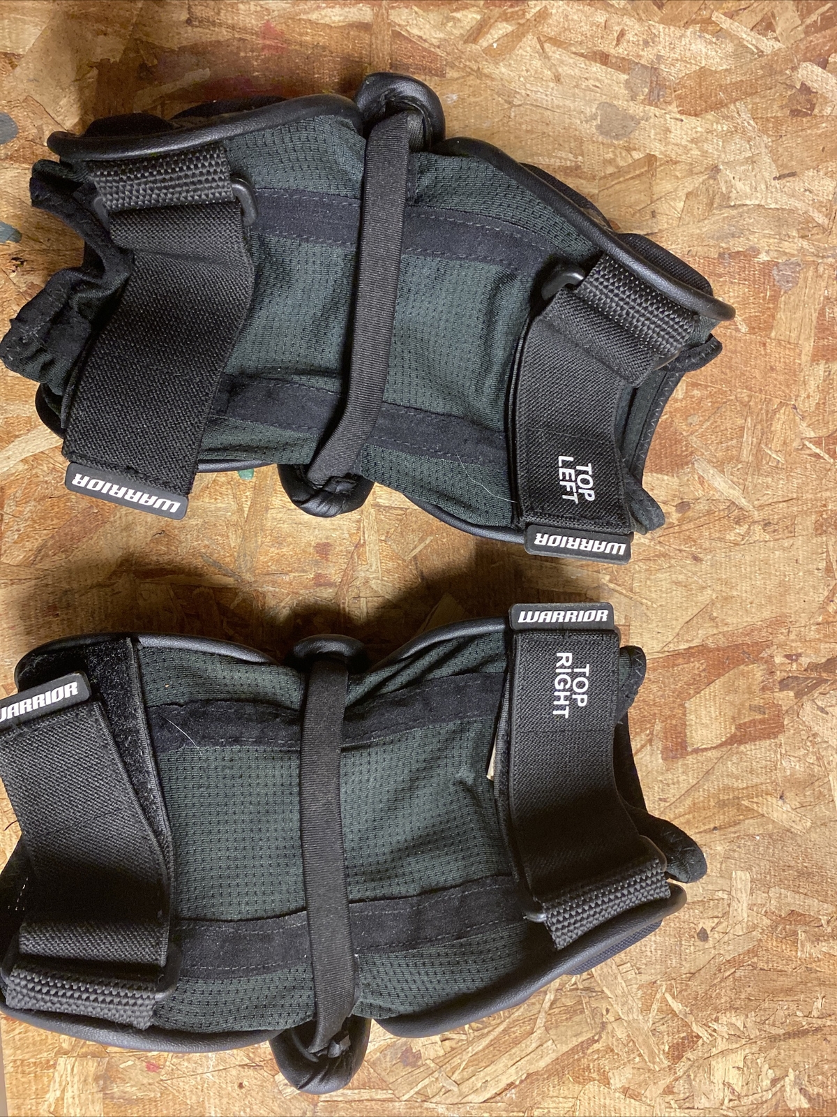 Warrior Burn Lacrosse Elbow Pads Youth Large Black eBay