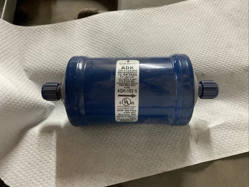 Emerson Liquid Line Filter Drier 3/8" ODF SOlder Standard Shell ADK163S 060795