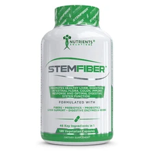 STEMFIBER: Boost Digestive Health with Fiber, Probiotics & Enzymes