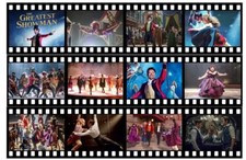 Greatest Showman Edible Icing Film Strip Precut Ready to Use