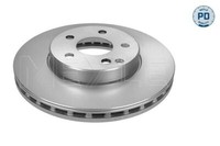 2X Meyle 083 521 2051/PD Bremsscheibe FüR MERCEDES-BENZ