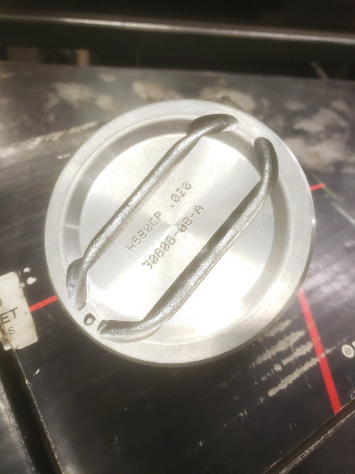 Chevy 350 Dished .020 Over Hypereutectic Pistons H580CP New In Package