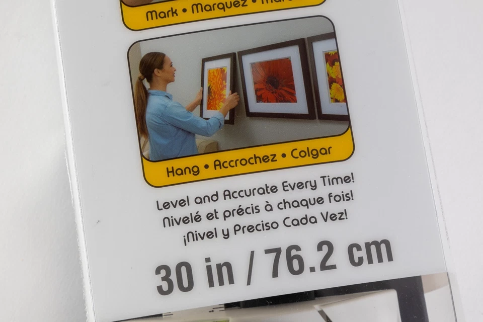 "Let’s Hang" - La mejor herramienta para colgar marcos de fotos 30" - ¡Nuevo! Foto 3 de 3