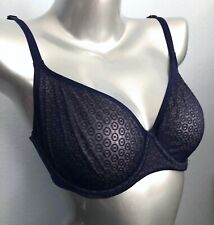 Victoria's Secret Nwt Body by Victoria Nwt Blue Dot Unlined Demi Bra