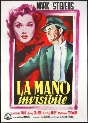 CINEMA-manifesto LA MANO INVISIBILE Timetable farr, calder, STEVENS