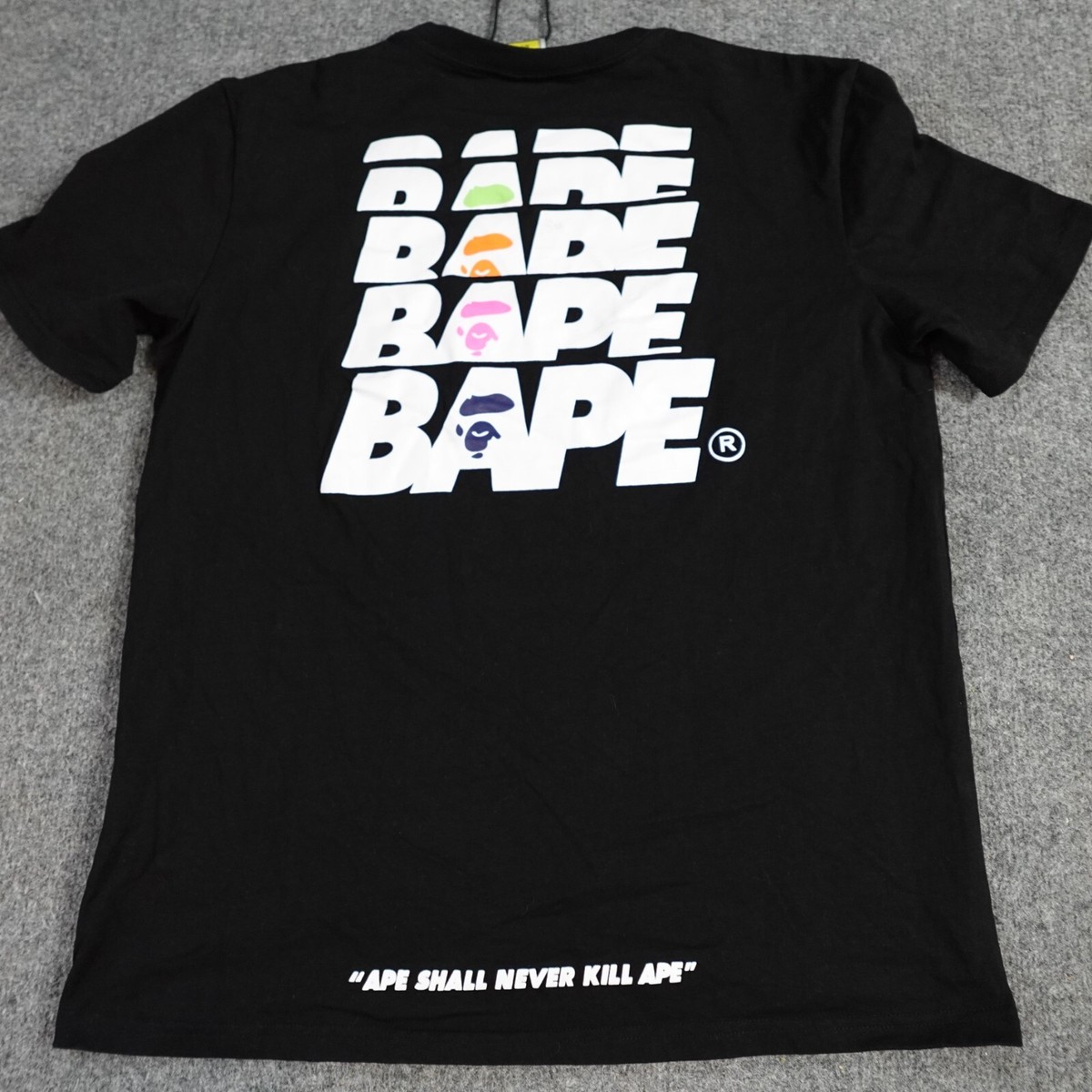 BAPE × ギャルソン リバーシブルTシャツ 黒 XL 新品 s-l1200.jpg