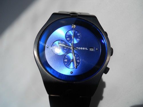Fossil chronograph men's dress watch 