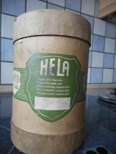 Original Hela Kolben Box Karton Hermann Lanz