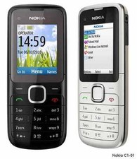 Nokia C1-01 Unlocked Camera Bluetooth Mobile MINT