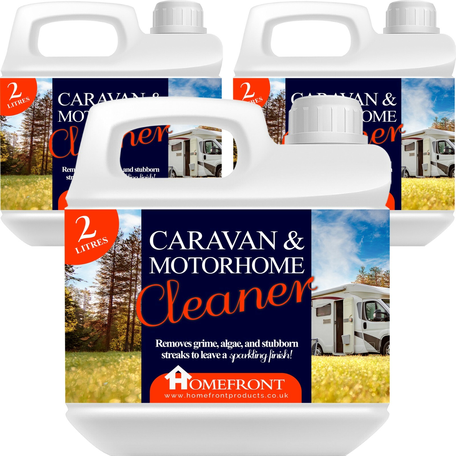 Homefront Caravan & Motorhome Concentrated Cleaner Black Streak Algae Remover 6L