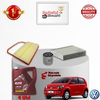 Inspektionskit Filter Und ÖL VW Up 1.0 44KW 60CV Von 2011->