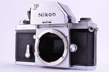 Nikon 35mm Film SLR Camera F FTn Silver Body Photomic Finder MF from Japan #7127