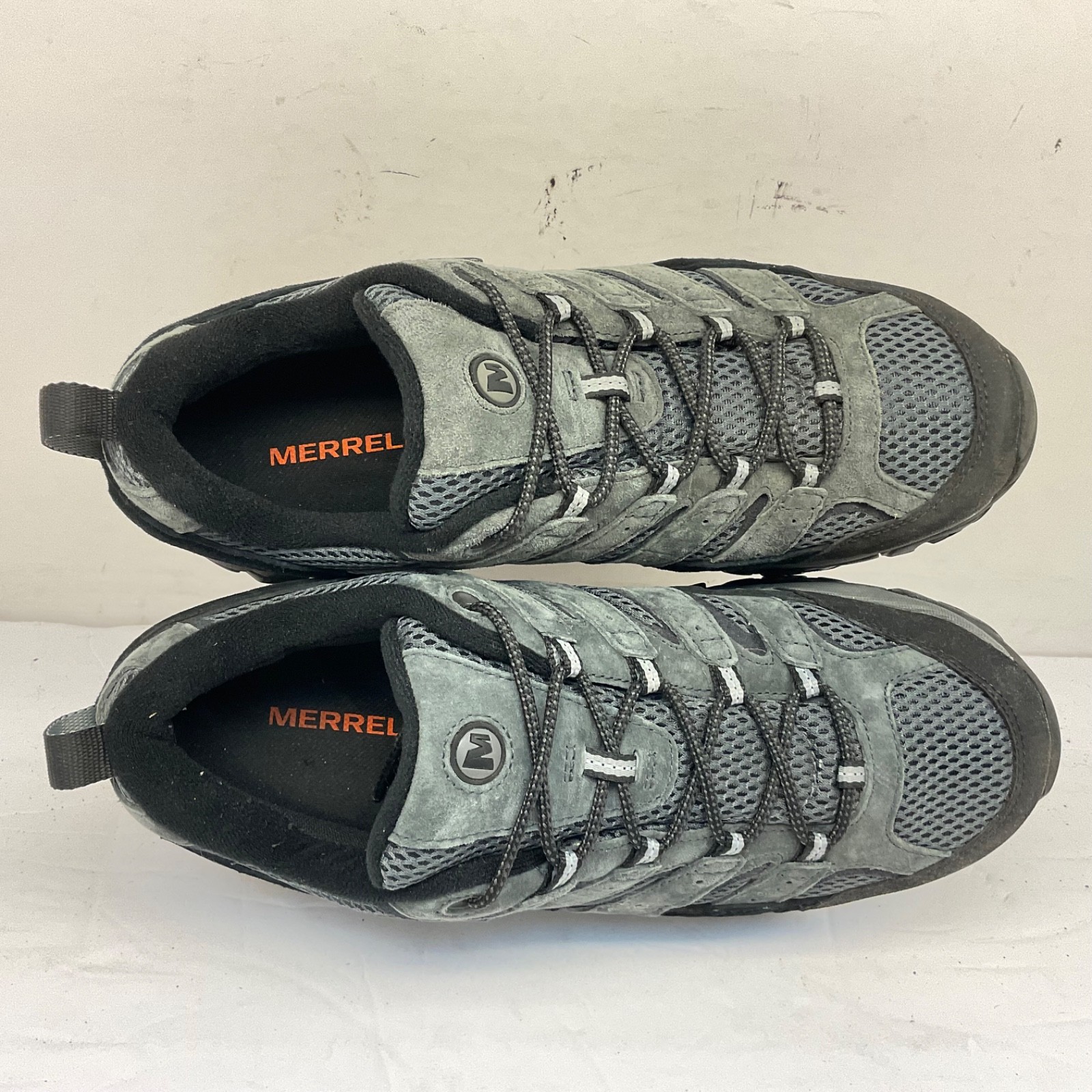 Scarpe da lavoro casual Merrell uomo Moab 2 WP punta morbida J06031W grigio nero taglia 9 5M