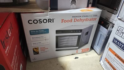 COSORI Food Dehydrator Machine Premium Stainless Steel Jerky Fruit Maker 6 Trays