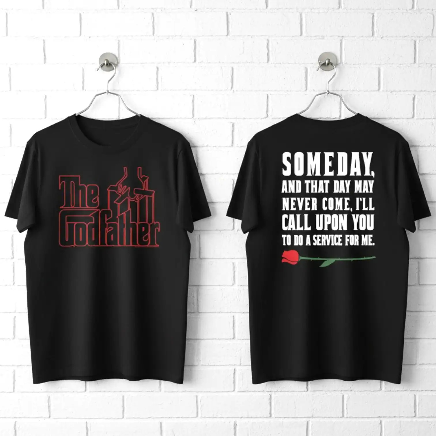 Godfather Someday I'll Call Upon You Men's T Shirt