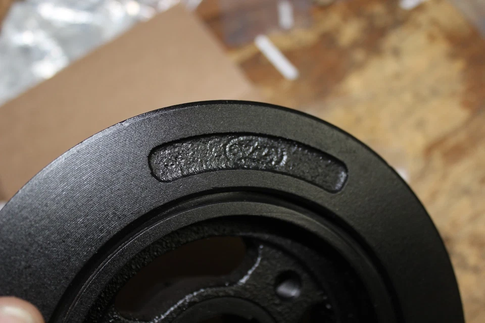 Camión Ford F100 F250 300ci 1965 1966 1967 1968 1969 1970 1971 balanceador armónico Foto 3 de 4