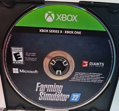 Farming Simulator 22 (Xbox One, Xbox Series X,  2021) Disc Only