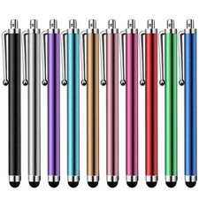 10x STYLUS PENS SCREEN TOUCH RUBBER TIP FOR TABLET ANDROID MOBILE PHONES UK