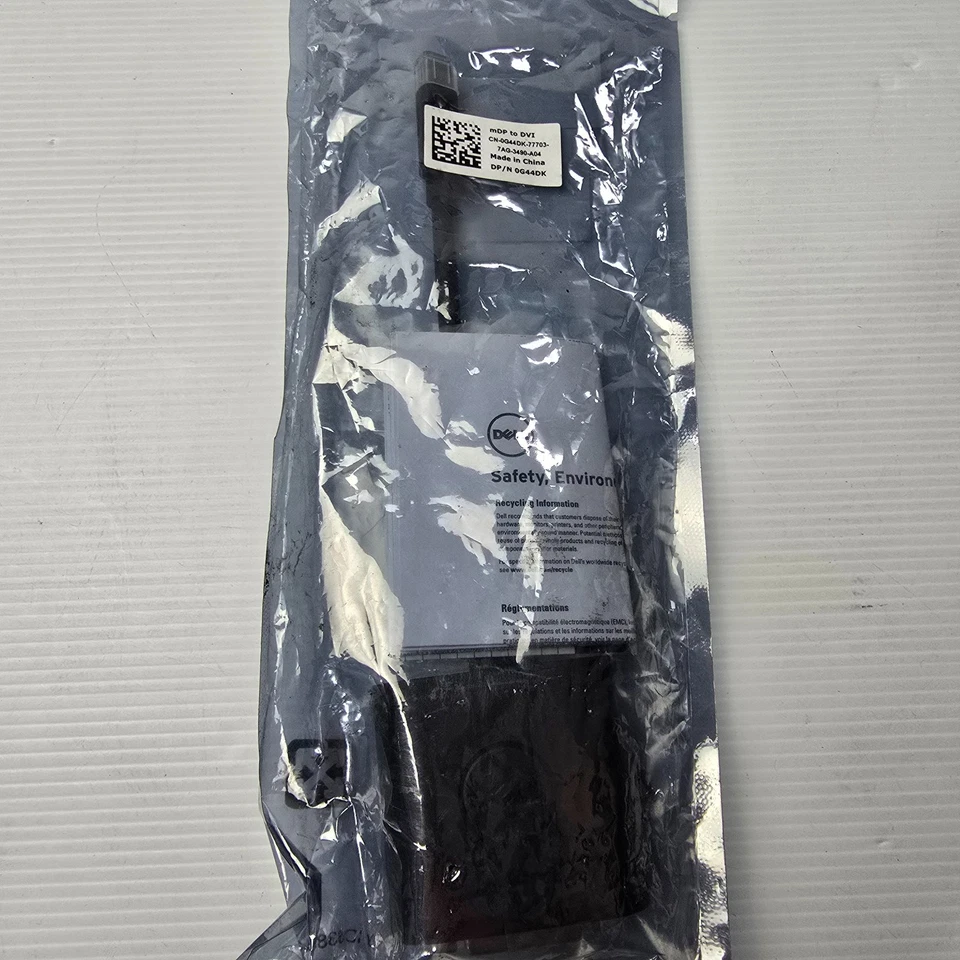 DELL DAYARBC084 Mini Display Port mDP to DVI Adapter Cable (NEW Genuine) - Image 4 of 4