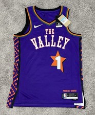 Nike Phoenix Suns 'The Valley' City Edition Booker Jersey FQ4356-504 Size 44 M