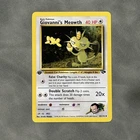 Pokémon TCG Giovanni's Meowth 1st Edition Gym Challenge 43/132 - NM