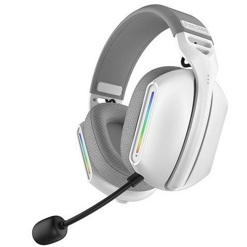 CoolSound G11 Bluetooth Gaming Bianco con RGB - Cuffie Pro Originali