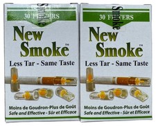2 PKS NUEVOS FILTROS DE CIGARRILLOS HUMO = 60 filtros - reduce la nicotina nic out y alquitrán