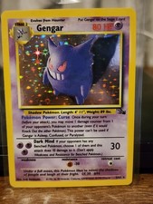 Pokemon Gengar 5/62 Base Set Fossil Holo Rare - Wizards of the Coast