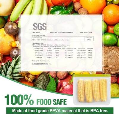 Reusable Freezer Bags - 6 Pack Bags BPA Free, Leakproof Extra Thick Storage Bags