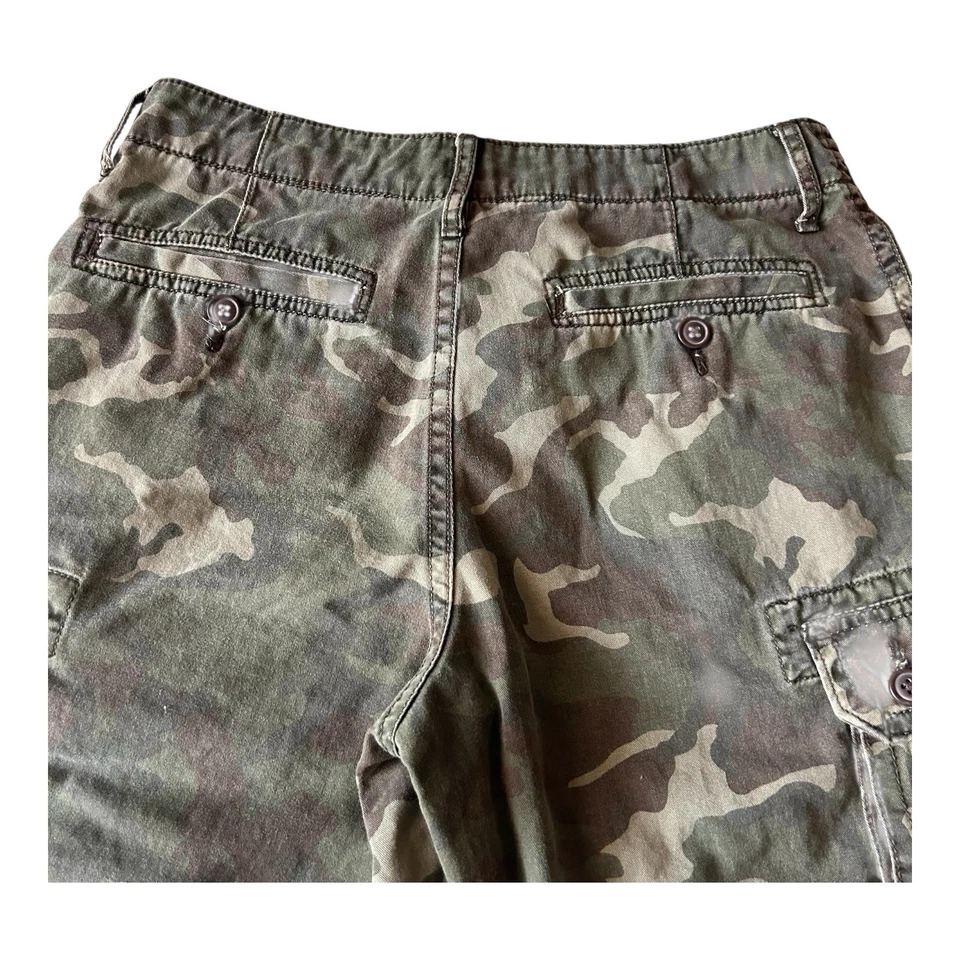Arizona Jean Co. Shorts Mens 32 Waist Camo Camouflage Cargo Flap Pockets Casual - Image 4 of 4