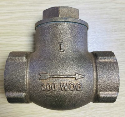1'' BSP(F) Schwenkrückschlagventil *** MATERIAL: BRONZE ***   