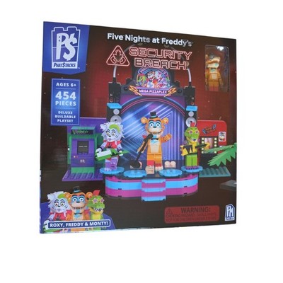 2025 PhatStacks Five Nights at Freddy s Security Breach Deluxe Buildable Playset