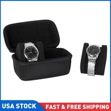 Portable Watch Storage Box Collector Travel Wrist Watch Organizer Case Holder