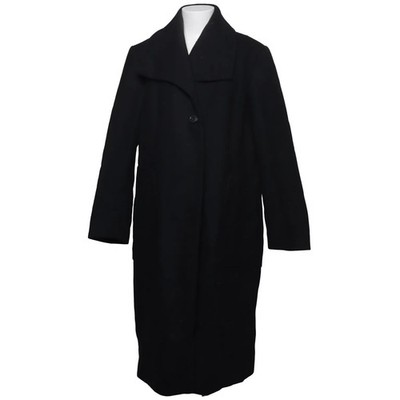 C & M, Mantel, Damen, Größe: 48, Schwarz, Polyamid/Polyester/Wolle #dLW