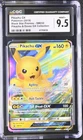 CGC 9.5 MINT+ Pikachu GX 2019 Black Star Promos SM232 Holo Pokemon Card
